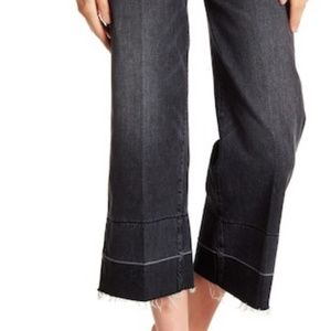 Flare Cropped Unlined Denim Pant